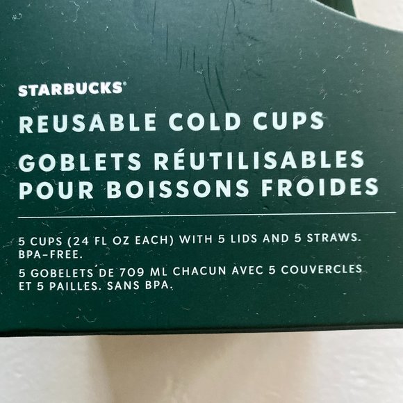 Starbucks Reusable Cold Cups Holiday 2019 - Picture 2 of 3